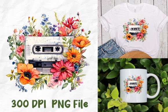 Download Old School Cassette Tape Wild Flower - Cassette Collection