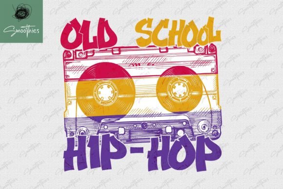 Download Old School Hip Hop 80s 90s Cassette PNG - Cassette Collection