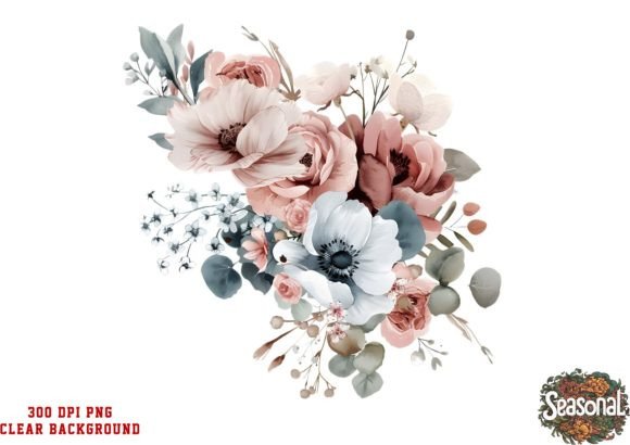 Download Watercolor Floral Graphics - Floral graphics Collection