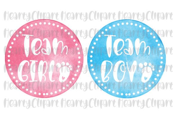 Download Team Girl Team Boy Gender Reveal Clipart - Gender reveal Collection