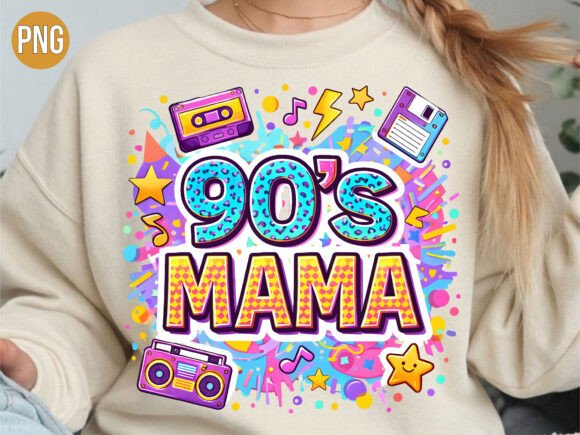 Download 90s Mama Retro Boombox Cassette PNG - Cassette Collection