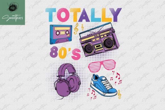 Download Totally 80s Party Turntable Cassette PNG - Cassette Collection