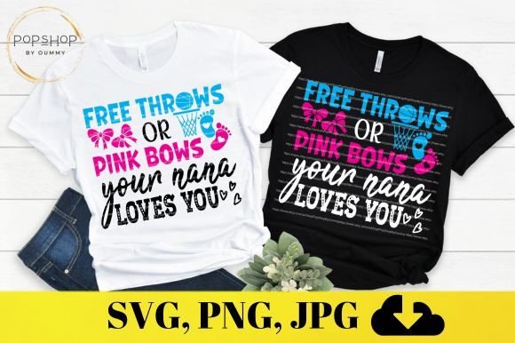 Download Free Throws Pink Bows | Gender Reveal - Gender reveal Collection