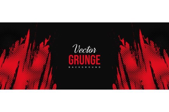 Download Red and Black Dirty Grunge Background - Red Collection
