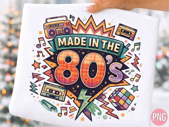 Download Made in the 80s Retro Cassette PNG SHIRT - Cassette Collection