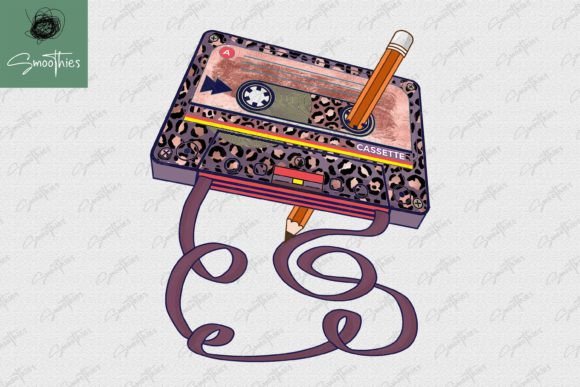 Download 80s Cassette Tape Pencil Throwback Music - Cassette Collection
