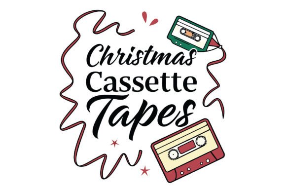 Download Christmas Cassette Tapes PNG - Cassette Collection