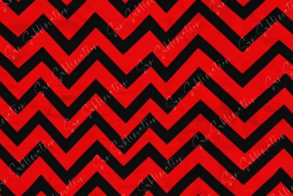 Download Red and Black Zigzag Pattern - Red Collection